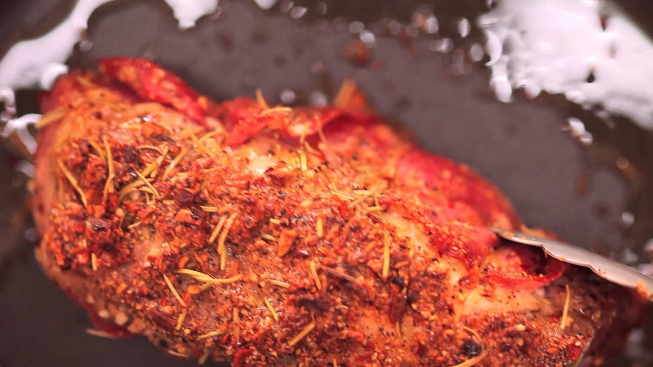 Smoky Soppressata Wrapped Pork Roast Anolon YouTube