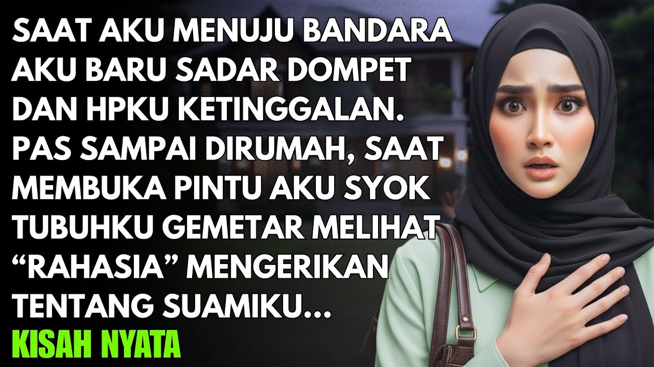 SAAT AKU KEMBALI MENGAMBIL DOMPET YANG TERTINGGAL - AKU MENYAKSIKAN HAL MENGERIKAN TERNYATA SUAMI...