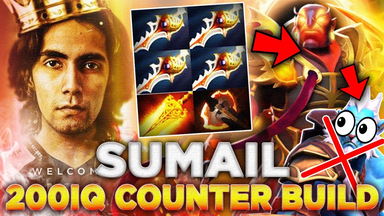 Sumail Epic Carry Ember Spirit - 200 IQ Illusion Counter Build Dota 2