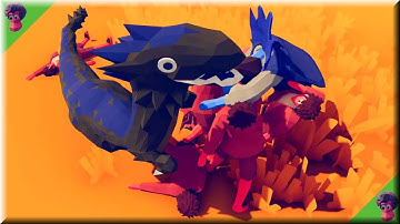 TABS - Raptor🐉 & Vampire💉 Biters vs Every Unit (same price | 2/2) - Spooky Faction Update🎃