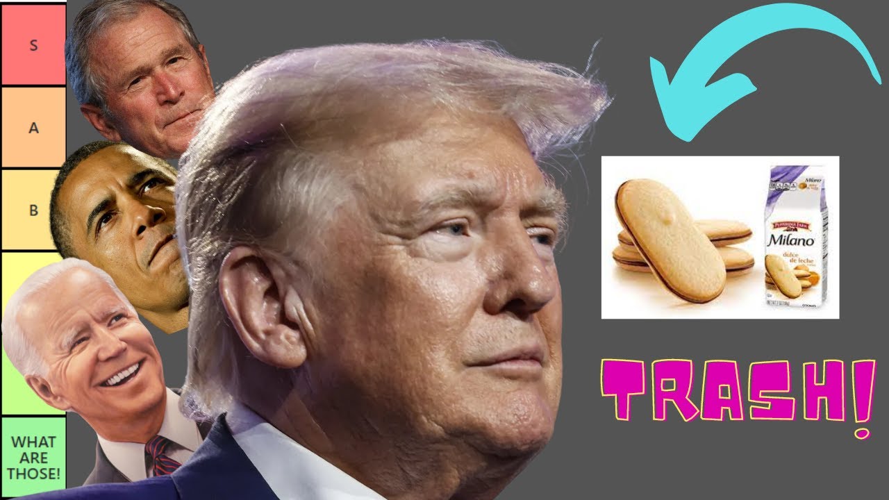 Broke Presidents Make a Pepperidge Farm Tier List! (Voiceover)