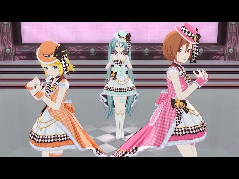 【プロセカMV】ツギハギスタッカート/初音ミク・鏡音リン・MEIKO(1周年限定衣装)