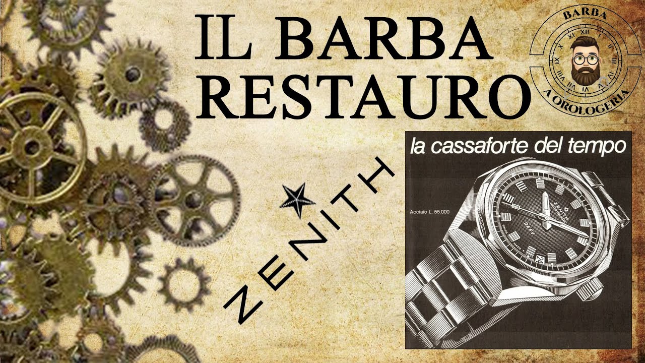 RESTAURO ZENITH DEFY CAL. 2572 PC