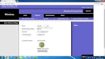 [CWNA] Cisco Linksys Access Point configuration in Pashto.