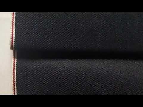 red selvedge denim fabric