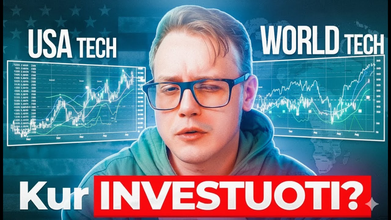 JAV vs Pasaulio Tech: Kur Investuoti 2025. ZPDT vs XDWT Analizė