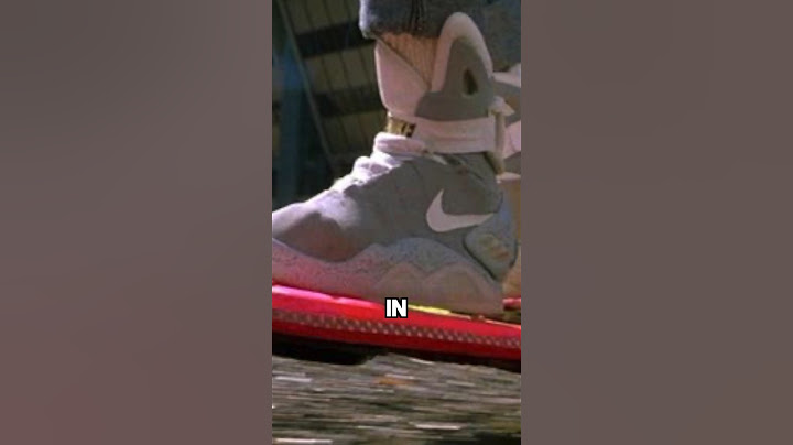 Le NIKE MAG di RITORNO AL FUTURO 😍