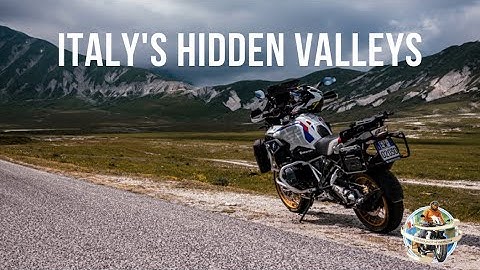 Italy's HIDDEN valleys - Adventure RIDE in central Italy