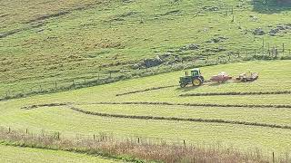 Steffen 950 accumulator on steep ground