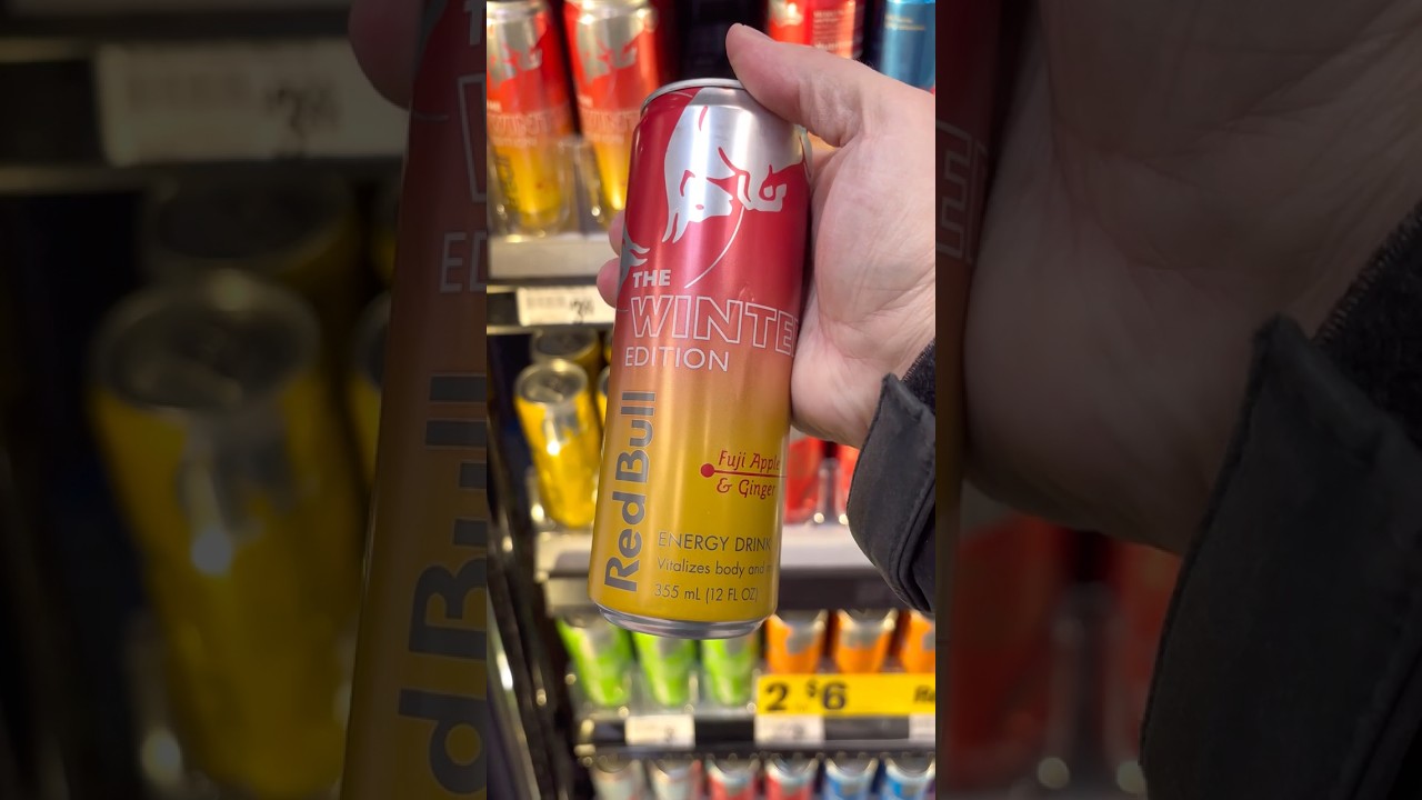 Red Bull Winter Edition 2025 🍎