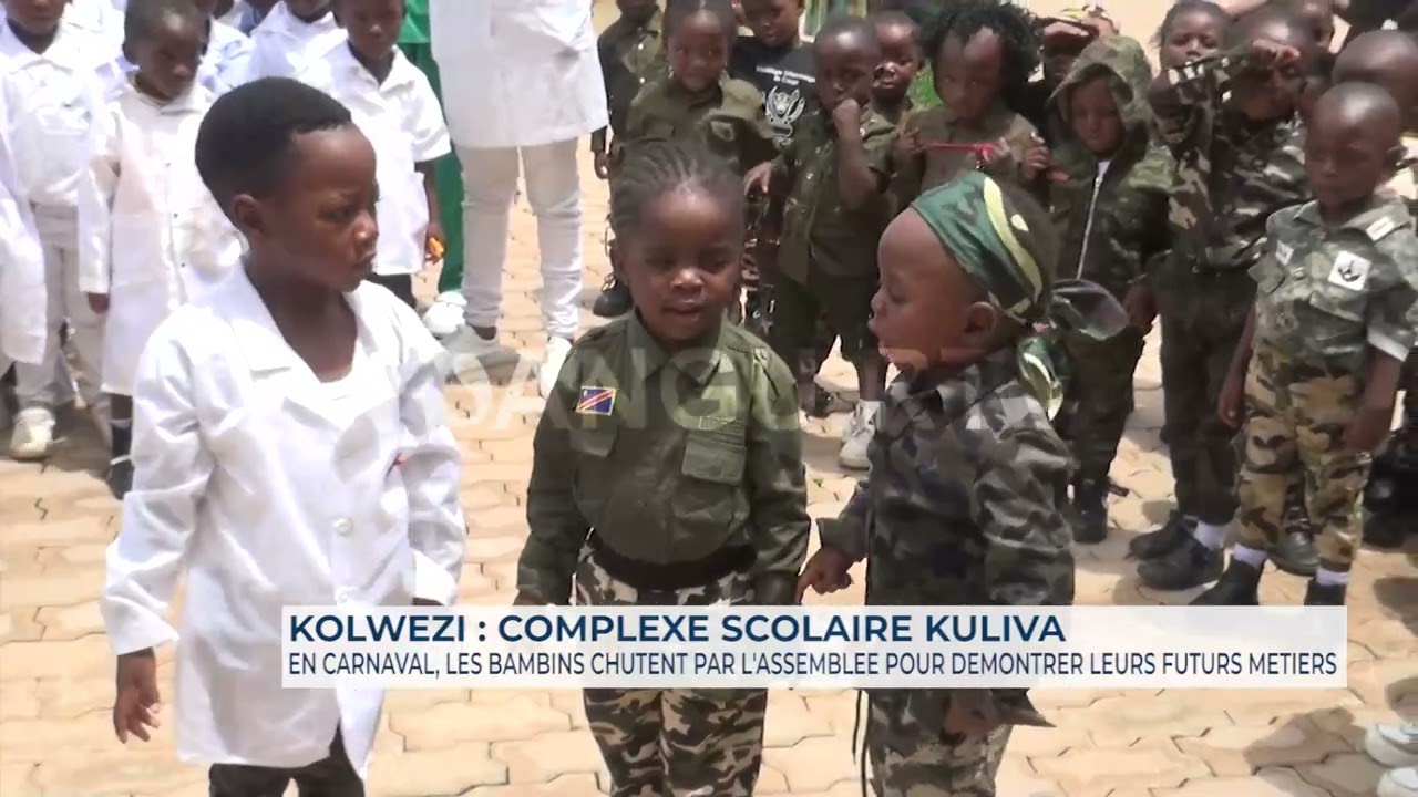 🚨 KOLWEZI : Complexe scolaire KULIVA, en carnaval