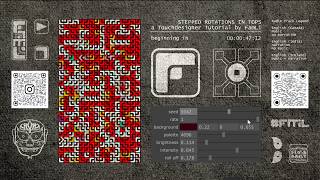 Tutorial \\ Touchdesigner \\ Stepped Rotation in TOPs