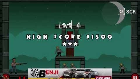 Stupid zombies chapter 1,stage 1, lvl 4