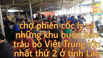 món ăn tinh thần chợ phiên cốc ly