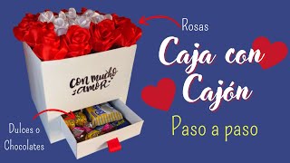 Gift Box - Caja Con Cajón - Paso a paso - DIY