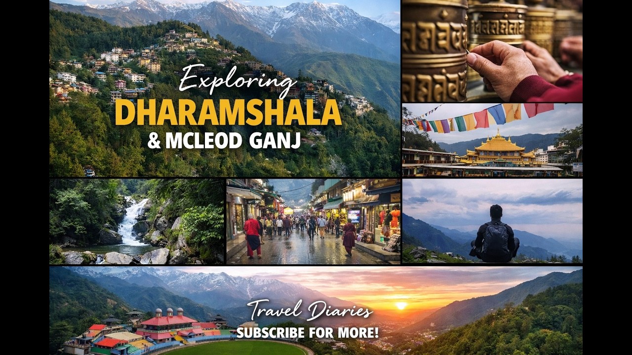 McLeodganj Vlog | Mini Tibet of India 🇮🇳 | Dharamshala Travel Guide 2026