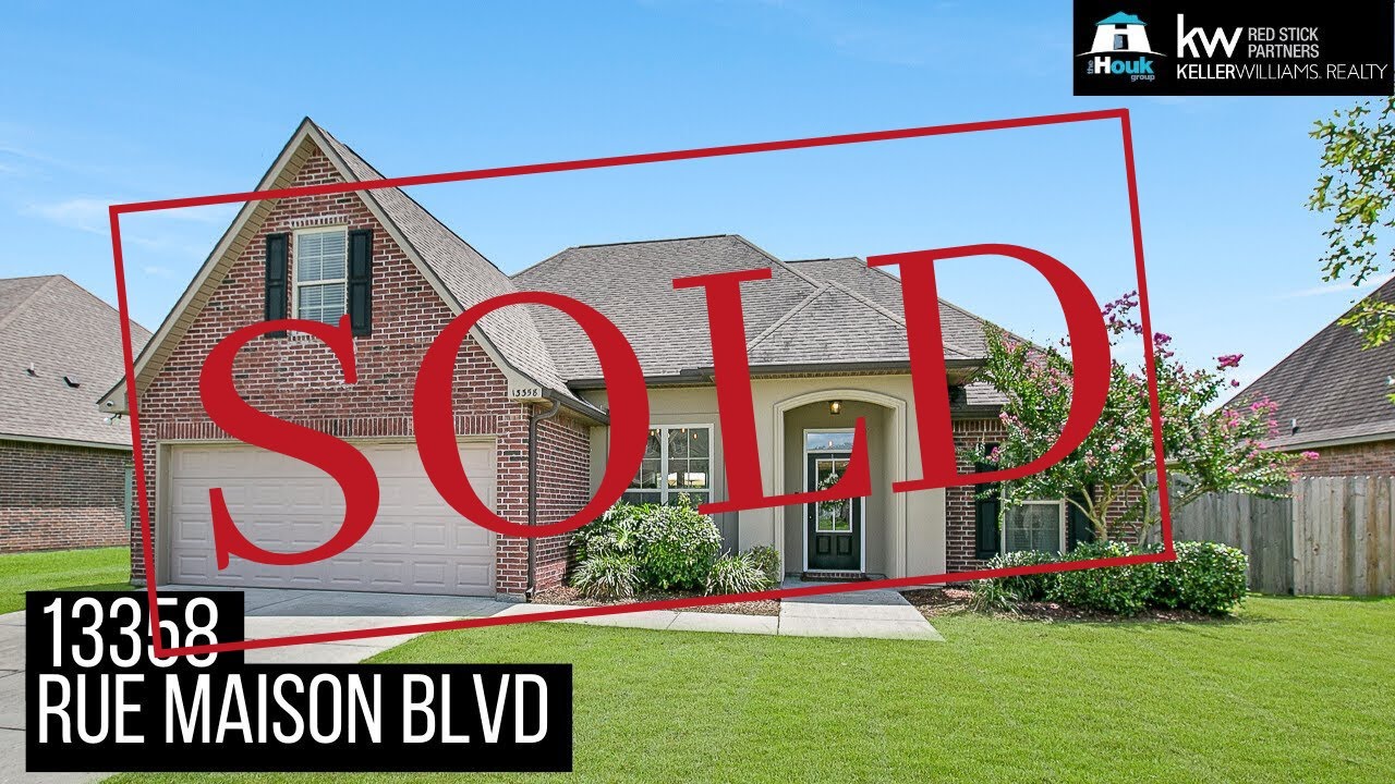 SOLD! 13358 Rue Maison Boulevard, Gonzales, LA 70737