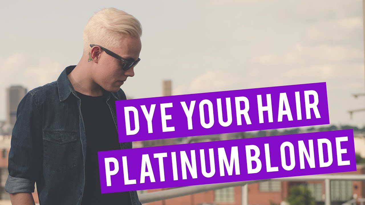 Men s Hairstyle Tutorial How To Dye Your Hair Platinum Blonde YouTube men-s-hairstyle-tutorial-how-to-dye-your-hair-platinum-blonde-youtube