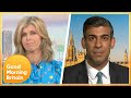 Kate Questions Rishi Sunak On Timing Of £15 Billion Support Package, a Day After Gray's Report | GMB