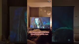 Is This the Sharpest Gaming Surface for #4KProjectors? 👾#VIVIDSTORM Obsidian Long Throw #ALRScreen