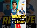 📸✨ Remove Photo Background in Just 1 Click Using AI | Best Free Tool 2025 🔥#shorts #viralshorts #ai