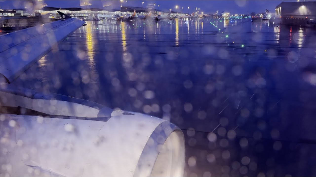 4K Air France Airbus A320-214 [F-GKXS] pushback, start up, and takeoff from CDG