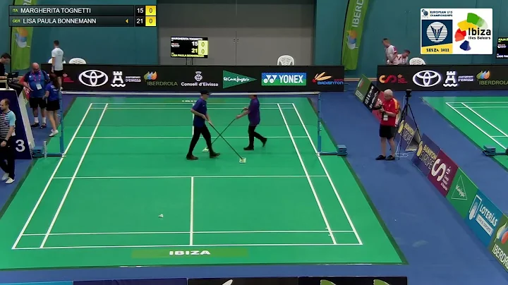 EUROPEAN U15 CHAMPIONSHIPS BADMINTON 2022 SF Margh...