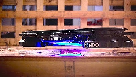 A working hoverboard, it