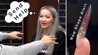 Fay's Favourite's - Worst Client Ever - Modern Almond Acrylic Sculpting Tutorial