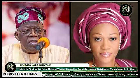 NIGERIA FIRST LADY SEN. REMI TINUBU TAKES RENEWED HOPE INITIATIVE, FOOD OUTREACH TO KOGI