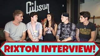 RIXTON INTERVIEW BY ANDREA RUSSETT