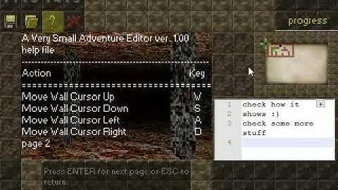 Very Small Adventure - 01 - 3D engine Dungeon Maker Concept Showcase Fusion 2.5++ - SKINNED VSA V7