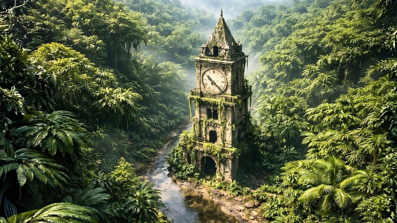 I Turned an Abandoned 100 Years Old Clock Tower Into a Luxury House (ASMR)