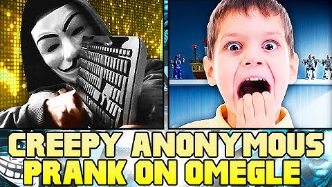 ANONYMOUS HACKERS RETURN TO TROLL ON OMEGLE! (Hacker Trolling) #2