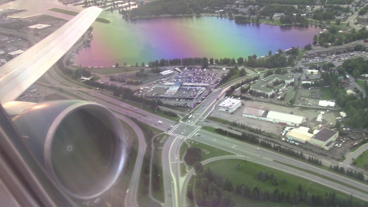 Delta Airlines Takeoff from Anchorage Airport (Alaska 2018) YouTube
