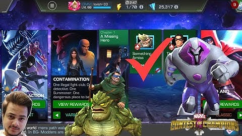 VARIANT CONTAMINATION CH 1.1 (Something Amiss) | MARVEL CONTEST OF CHAMPIONS IN HINDI |