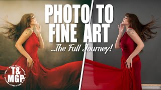 Studio Portrait to Fine Art In Photoshop | Take and Make Great Photography with Gavin Hoey screenshot 5