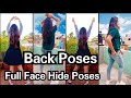Back Poses | Photo Poses For Girls | Full Face Hide Poses | Santoshi Megharaj