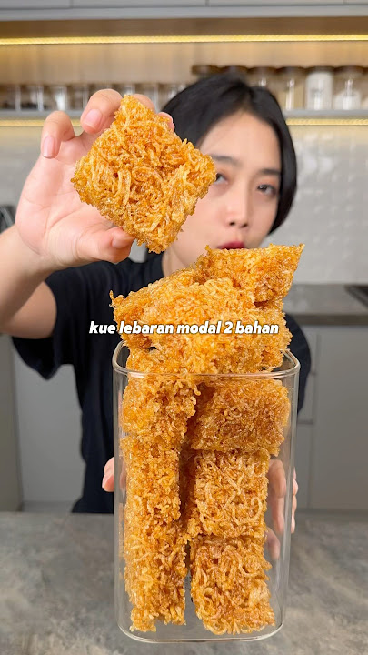 Kue lebaran pake bihun jagung dan gula pasir #ngeshortsbareng