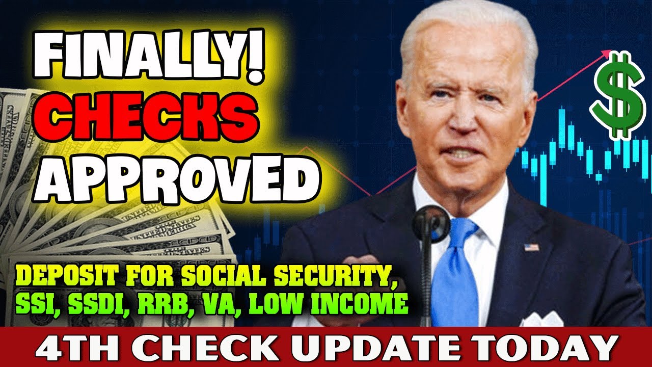 FINALLY.! CHECKS APPROVED Stimulus Check 4th Update Today July 2022