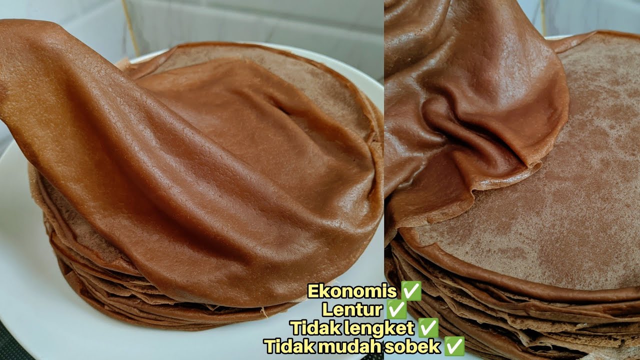 KULIT RISOL COKELAT EKONOMIS LEMBUT, LENTUR TIDAK MUDAH SOBEK || HASIL LEBIH BANYAK