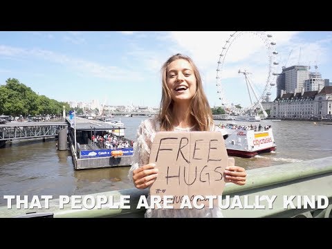 blind-trust-experiment---free-hugs-in-london-social-experiment