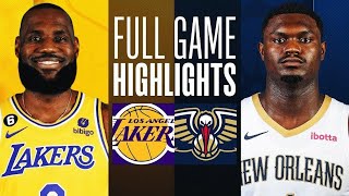 LAKERS at PELICANS | FULL GAME HIGHLIGHTS | April 14, 2024