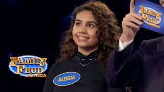 Alessia Cara plays Fast Money | Family Feud Canada