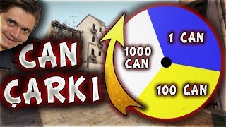 CAN ÇARKI ! 1 CAN GELMESİN ARTIK BE !! MERTCAN KAZANICAK MI ? (CS:GO)