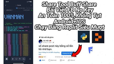 Hướng Dẫn Buff Share Bài Viết Facebook An Toàn 100% Không Tụt,Cho iOS+Android Mới Nhất|Tumadam