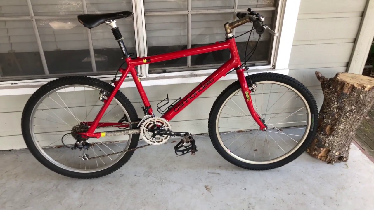 old cannondale mountain bike