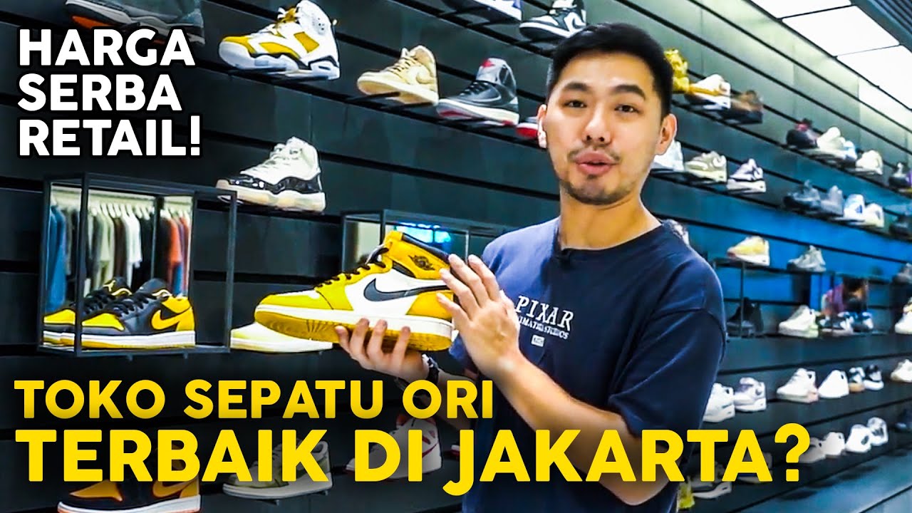 GREBEK TOKO SNEAKERS ORI DI JAKARTA PUSAT YANG KOLEKSI NYA AJAIB!