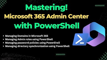 Mastering Office 365 with PowerShell - Session 2 | manage domains, admin roles, password policies