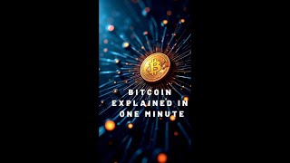“BITCOIN EXPLAINED IN ONE MINUTE”